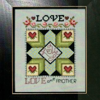 SCQLS011 Love cross stitch pattern from Stoney Creek