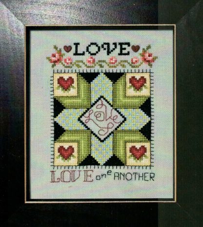 SCQLS011 Love cross stitch pattern from Stoney Creek