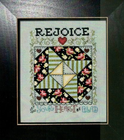 SCQLS012 Rejoice cross stitch pattern from Stoney Creek