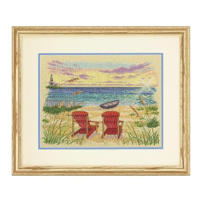 Outer Banks cross stitch kit from Dimensions