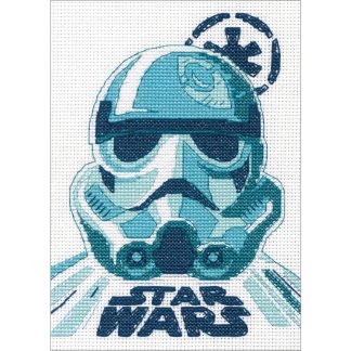 Stormtrooper cross stitch kit from Dimensions