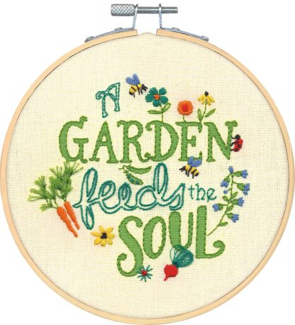 Garden Verse Embroidery kit from Dimensions