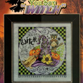 SCL651 You Say "Witch" cross stitch pattern from Stoney Creek