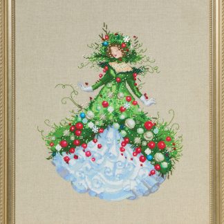 MD197 Merry Merry cross stitch pattern by Nora Corbett for Mirabilia Designs