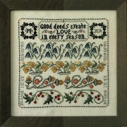 RMS1269 Seasons of Good Deeds Cross stitch pattern from Rosewood Manor