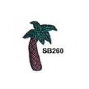 SB260 Palm Tree button from Stoney Creek