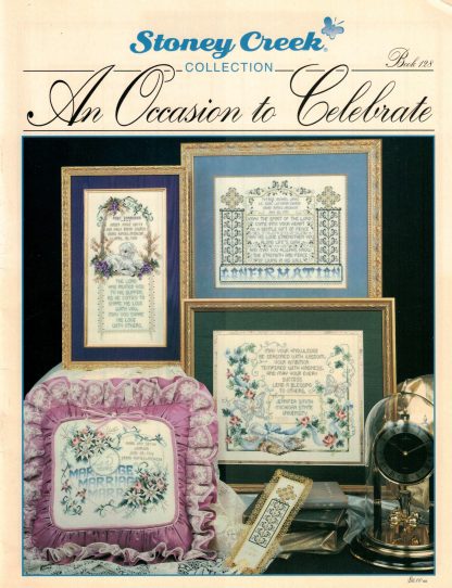 An Occasion to Celebrate cross stitch book by Stoney Creek SCB128