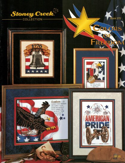 Colors of Freedom cross stitch book by Stoney Creek SCB272