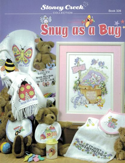 Snug as a Bug cross stitch book from Stoney Creek SCB328