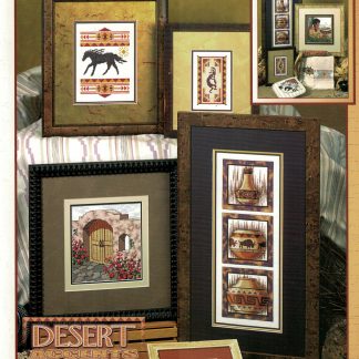 Desert Accents cross stitch book SCB339 from Stoney Creek