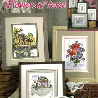 More Flowers & Verse cross stitch book from Stoney Creek SCB340