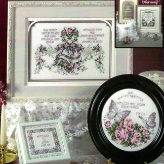 Hearts in Harmony cross stitch book from Stoney Creek SCB342