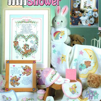 Baby Shower cross stitch book SCB352 from Stoney Creek