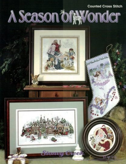 A Season of Wonder cross stitch book from Stoney Creek SCB365