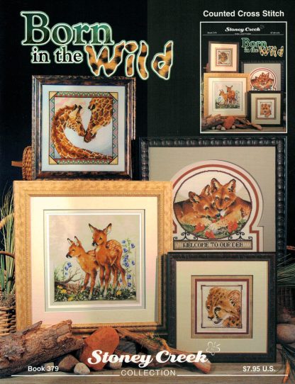 Born in the Wild cross stitch book from Stoney Creek SCB379