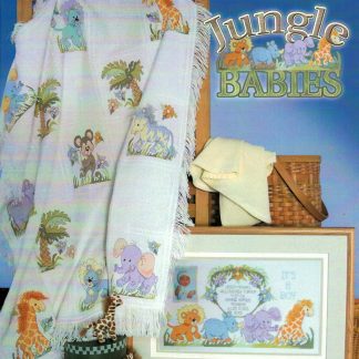 Jungle Babies cross stitch book from Stoney Creek SCB382