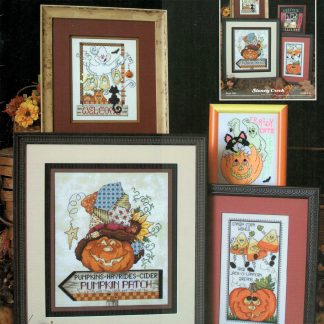 Haunted Halloween cross stitch book by Stoney Creek SCB389