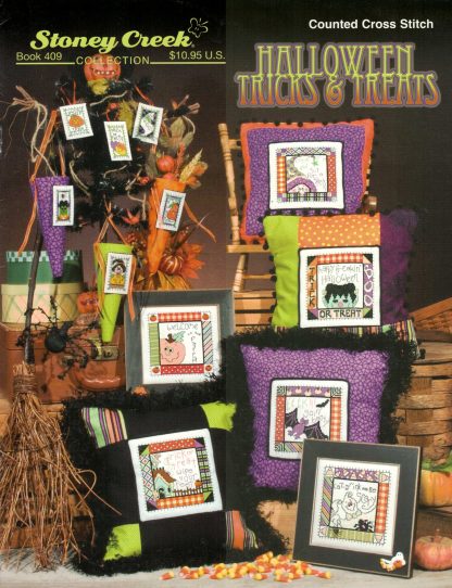 Haunted Halloween cross stitch book SCB409 from Stoney Creek