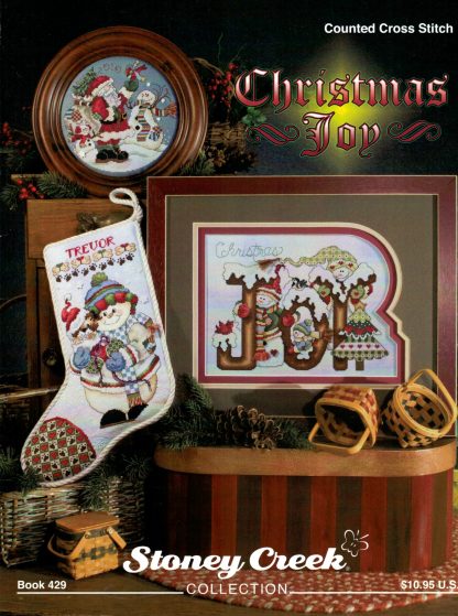 Christmas Joy cross stitch book SCB429 from Stoney Creek