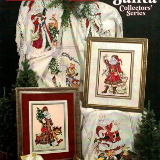 Santa Collectors Series cross stitch book SCB433 from Stoney Creek