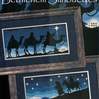 SCB459 Bethlehem Silhouettes cross stitch book from Stoney Creek