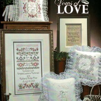 SCB465 Vows of Love cross stitch book from Stoney Creek