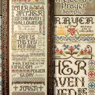 SCB467 Lord's Prayer Sampler cross stitch book from Stoney Creek