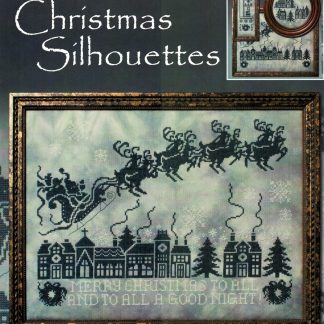 SCB474 Christmas Silhouettes cross stitch book by Stoney Creek