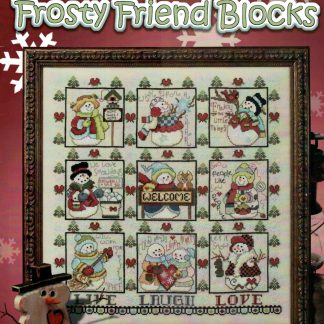 SCB477 Frosty Friend Blocks cross stitch book from Stoney Creek