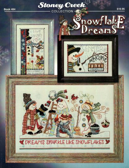 SCB484 Snowflake Dreams cross stitch book from Stoney Creek