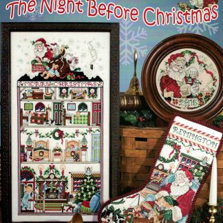 SCB493 The Night Before Christmas cross stitch book from Stoney Creek