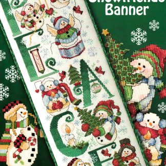 SCB494 Peace Snowfriends Banner cross stitch book from Stoney Creek