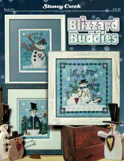 SCB501 Blizzard Buddies cross stitch book from Stoney Creek