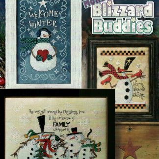 SCB504 More Blizzard Buddies cross stitch book from Stoney Creek