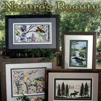 SCB505 Nature's Beauty cross stitch book from Stoney Creek