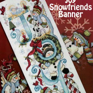 SCB506 Joy Snowfriends Banner cross stitch book from Stoney Creek