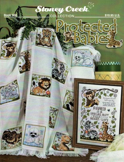 SCB508 Protected Babies cross stitch book from Stoney Creek