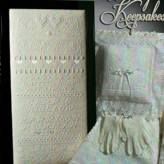 SCB512 Wedding Keepsakes cross stitch book from Stoney Creek