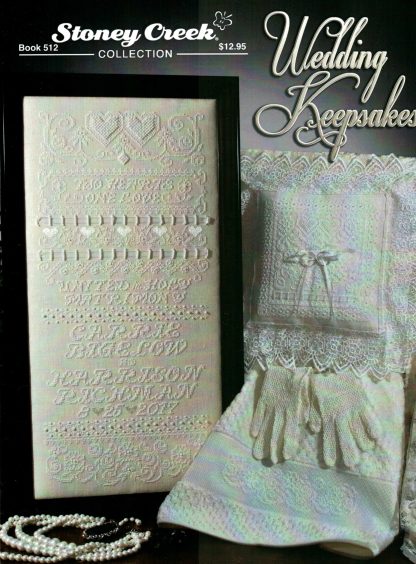 SCB512 Wedding Keepsakes cross stitch book from Stoney Creek