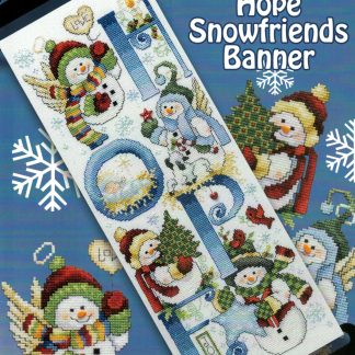 SCB522 Hope Snowfriends Banner cross stitch book from Stoney Creek