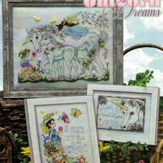 SCB525 Unicorn Dreams cross stitch book from Stoney Creek