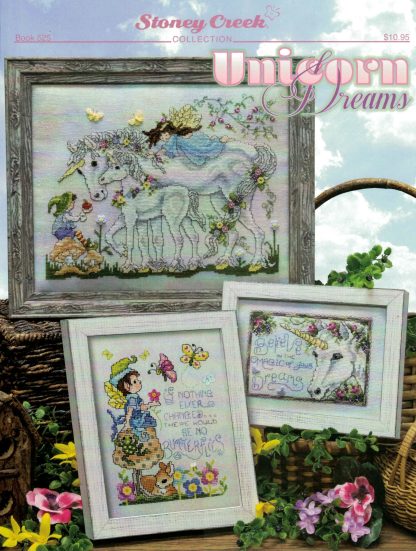 SCB525 Unicorn Dreams cross stitch book from Stoney Creek