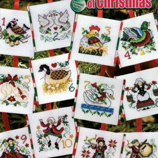 SCB533 Twelve Days of Christmas cross stitch book from Stoney Creek