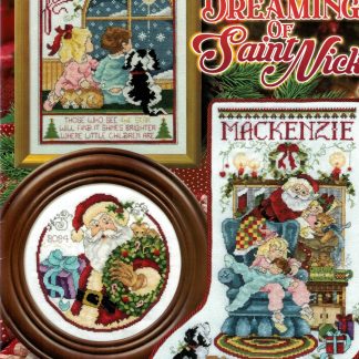 SCB549 Dreaming of Saint Nick cross stitch book from Stoney Creek