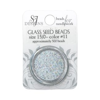 SJ Designs 15/0 seed beads color 11 SJ-1811