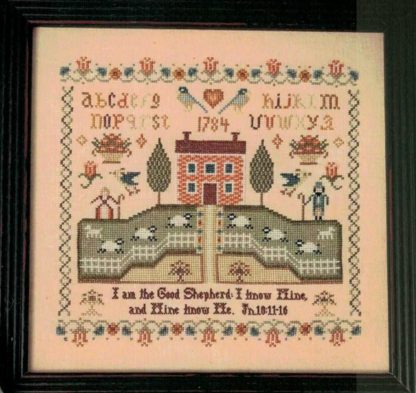 Good Shepherd Cross Stitch pattern from Annie Beez Folk Art ABF-NW93