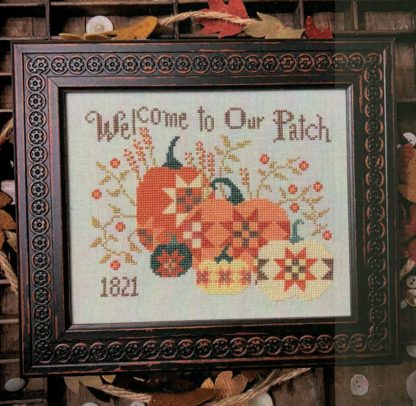 Welcome to our Patch Cross Stitch pattern from Annie Beez Folk Art ABF-NW90