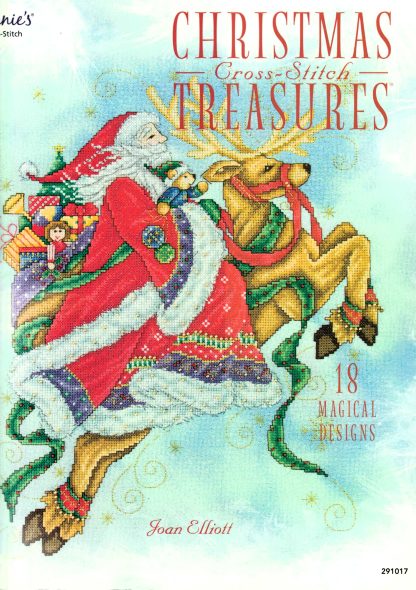 Christmas Cross Stitch Treasures book from Annie's - Joan Elliott 291017