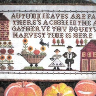 Gather Ye Thy Bounty cross stitch pattern from Abby Rose Designs