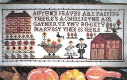 Gather Ye Thy Bounty cross stitch pattern from Abby Rose Designs